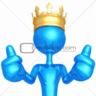 King Two Thumbs Up