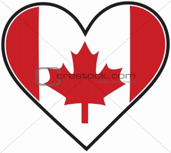 Canada Heart Flag