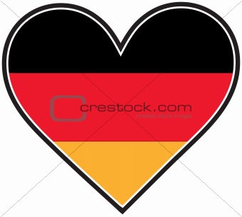 German Heart Flag