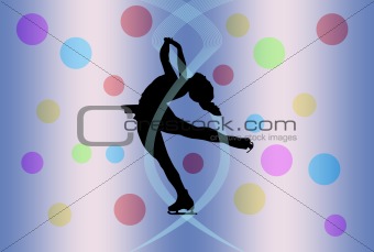 Figure Skating Silhouette