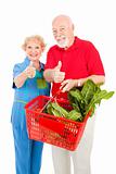 Senior Shoppers Give Thumbs Up