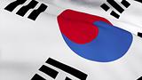 Highly Detailed 3d Render of the Korean Flag 1