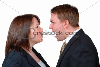 Angry Couple