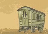 Gypsy caravan wagon