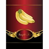 Banana Chocolate Label