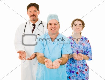 Medical Team - Open Handed