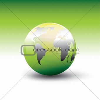 environmental earth concept / globe / vector illustration