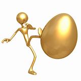 Kicking Gold Nest Egg