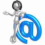 Pregnant Woman With Email