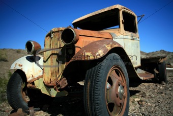 Old Truck in the Desert