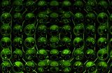 Green Futuristic Abstract Background