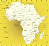 Africa Map.