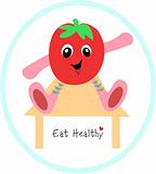 Eat Healthy Fruit on Table