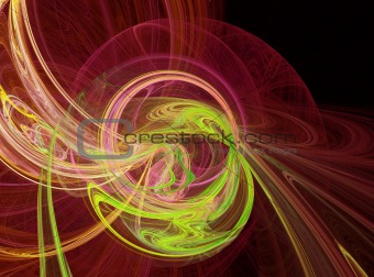 abstract red design
