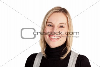 Attractive Businesswoman smiling