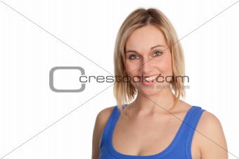 Attractive Casual Woman smiling