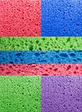 Multicolor sponge texture