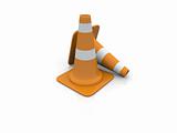 3d Traffic cones