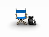 Blue Director chair