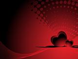 valentines shining heart, banner23