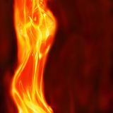 abstract female flames