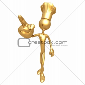 Golden Chef Baker Pointing