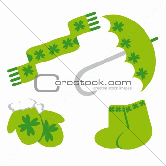 Set of icon for st. Patrick's day 
