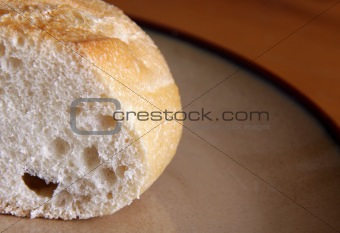 Bread on a Plate
