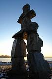 Rock Sculpture in Vancouver