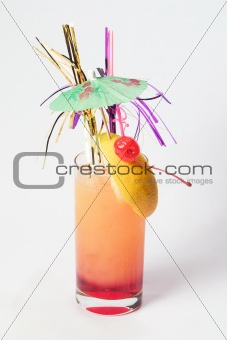big pink cocktail