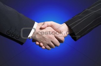 business hand shake 