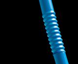 Blue straws