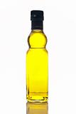 Virgin olive oil bottle