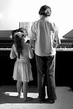Sisters playing piano