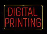 Neon Digital Printing Sign
