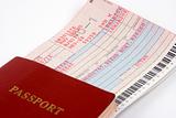 Passport And Airline Ticket