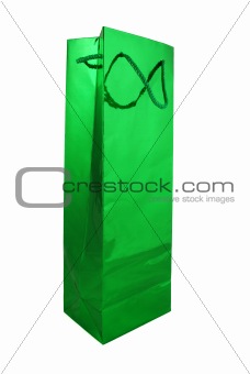 tall green bag