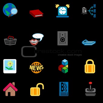 Web and Computing Icons Series Set