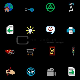 Web and Computing Icons Series Set