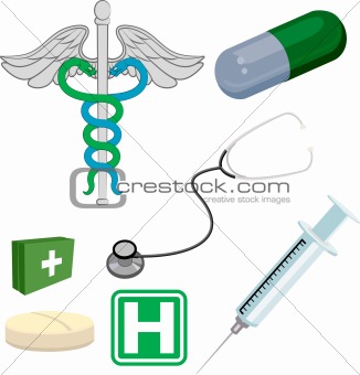 Medical objects/ icons