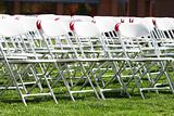 Folding Chairs on Lawn