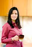 businesswoman with coffee