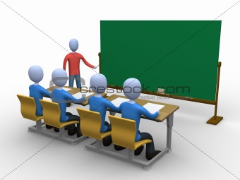 Teacher in Classroom