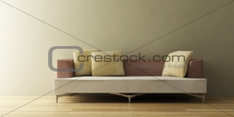 the modern sofa 3D