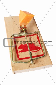 Isolated Mousetrap