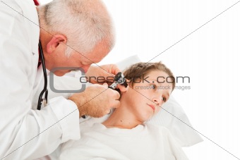 Pediatrician - Ear Exam