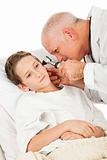 Pediatrician Examines Patient
