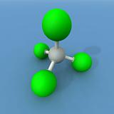 carbon tetrachloride molecule