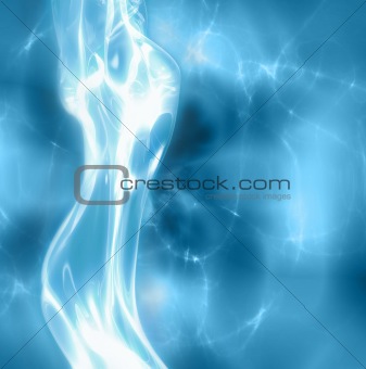 abstract female water
