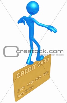 Balancing On Gold Credit Card